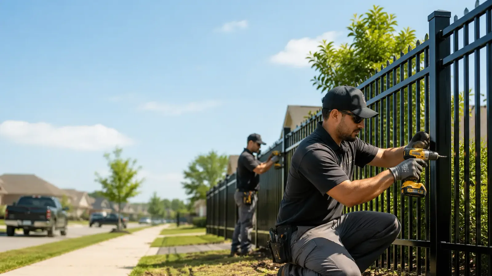 Metal Fence Installation in New Harmony, IN